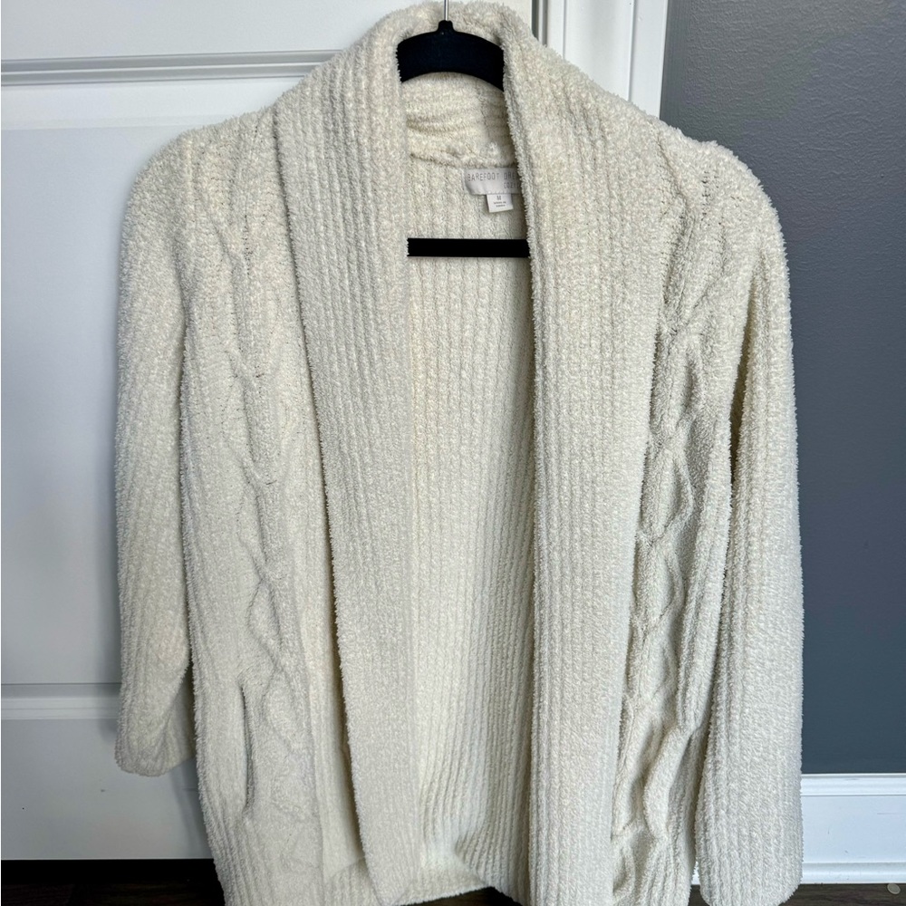 Barefoot Dreams Cozychic Cable Cardigan